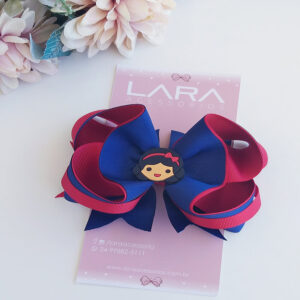 Laço Infantil Branca de Neve