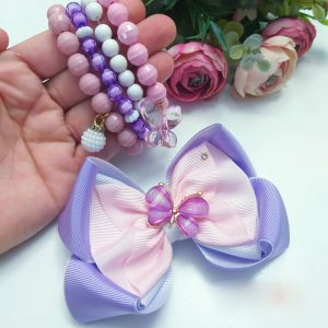 KIT LAÇO E PULSEIRAS