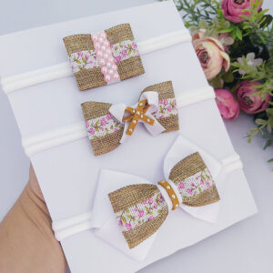 conjunto de faixinhas bebê