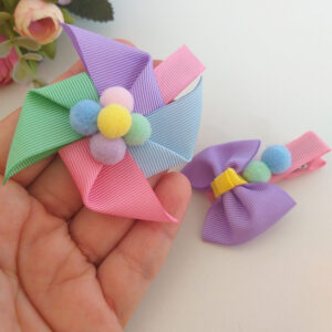 presilha para cabelo de bebe